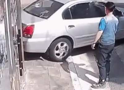 Helping a motorist in distress
