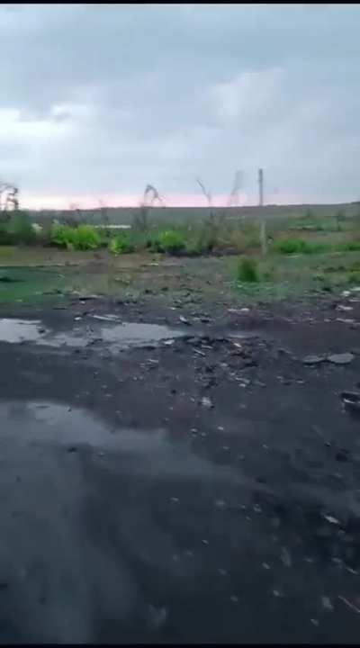 Last stand of M2 Bradley surrounded by destroyed Russian vehicles 