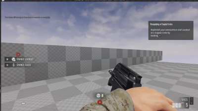 Custom animations for Weapons running in-game. (allowing for new guns in mods that aren't just M4 variants)