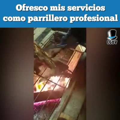 Guía práctica de como fracasar como parrillero.