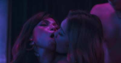 Aivy Rodriguez, Sheila Snow; Lesbian and 3-way plot in 