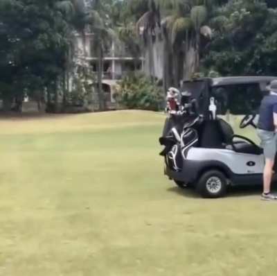 Golf in Oz is quite interesting