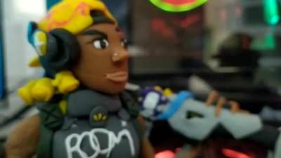 Chegou o Reggae! A Raze sculpture made by my cousin @_lucasartes_ (instagram)