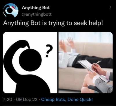 Anything bot needs help