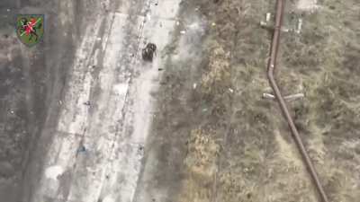 Part 3 (final part) of translated footage published by 110th OMBr of the Russian assault of Avdiivka, including footage of Russians looting their dead next to the infamous destroyed BTR-50
