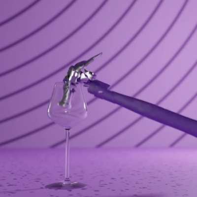 My Wine Glass scene is finished!