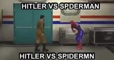 HITLER VS SPIDRMAN