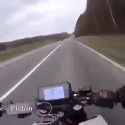 It comes and goes like a flash