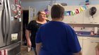 Amber’s party (full clip from Eric’s vlog) note the incredibly fake reaction to the camera. I think she also calls herself dainty right after blowing out the candles lmao