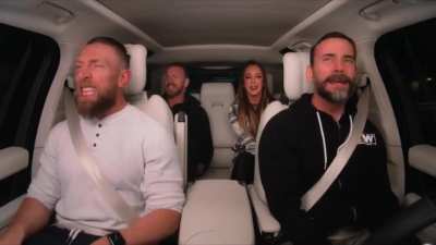 CM Punk, Bryan Danielson, Christian Cage & Britt Baker singing Cult of Personality
