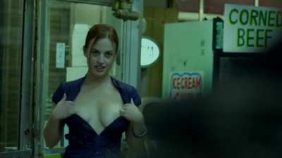 Helena Kash shows off busty tits in 