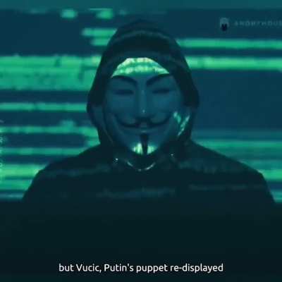 Anonymous group warns Serbia about destabilizing Kosova!