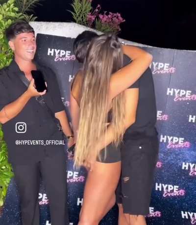 Ass grabs
