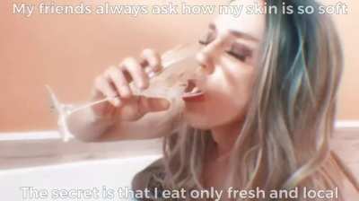 You can forget expensive skin care