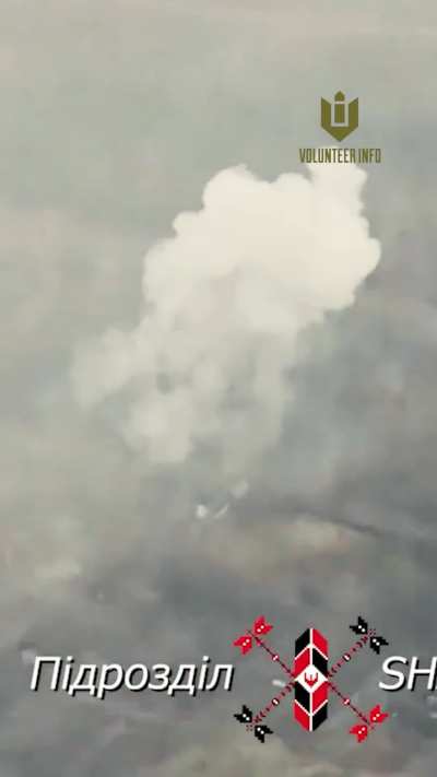 Accurate hits on two Russian BM-21 Grad MLRS vehicles by Ukrainian HIMARS precision strike near Avdiivka, Donetsk region.