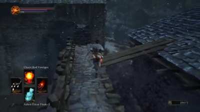 Skipping the Painted World of Ariandel's Nightmares