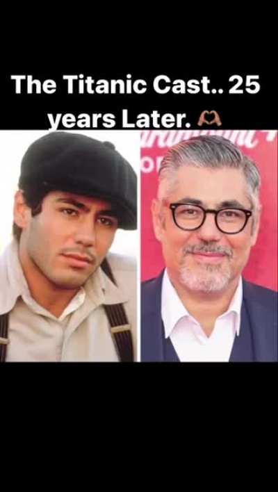 Titanic cast 25 years later