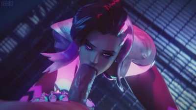 Sucking a big cock (Yeero)