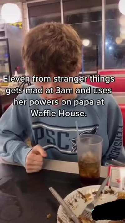 Tiktok skit in a waffle House