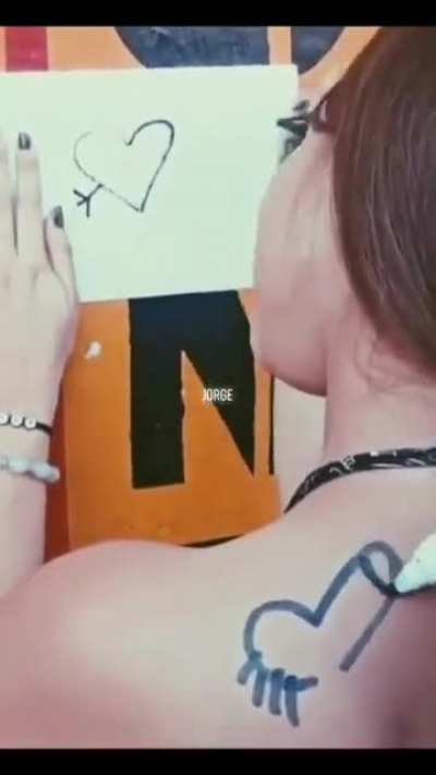 Great lovers draw their loves!