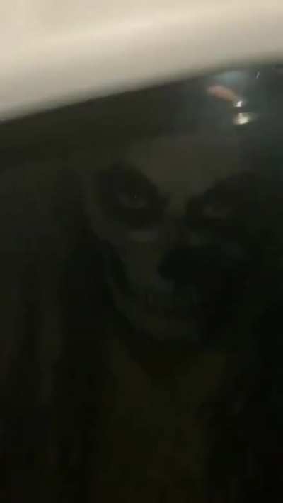 Haunted car wash