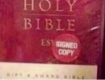 SIGNED COPY
