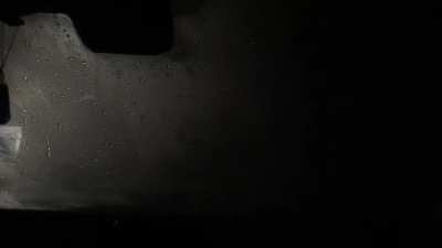 Midnight rain in the car