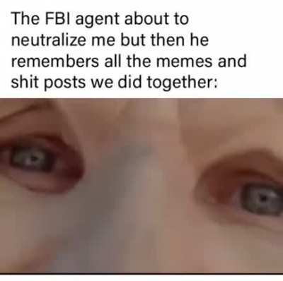 I wuv u too agent Smith