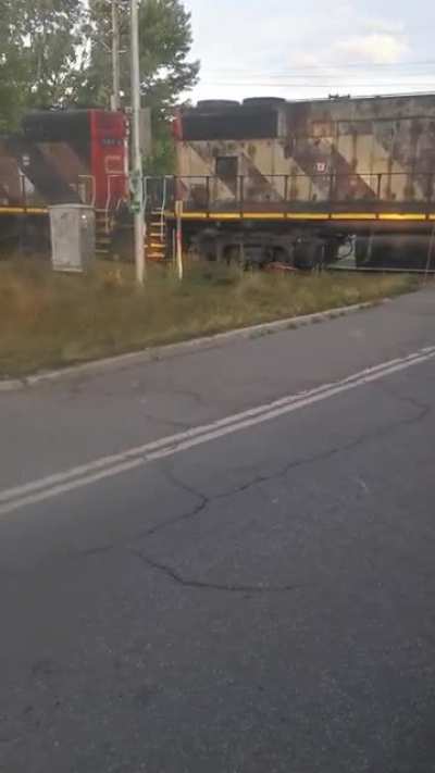 I don't think trains are supposed to do that