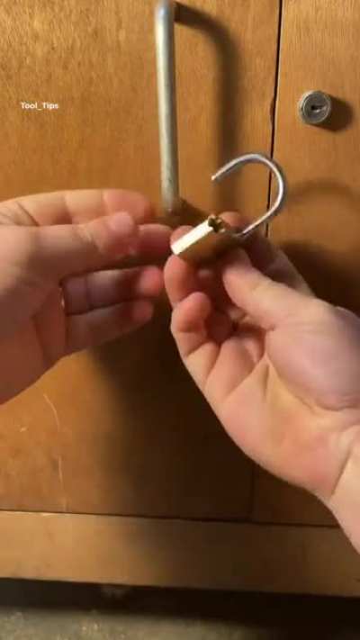 No bolt cutters handy? Break a padlock in seconds with only two wrenches.