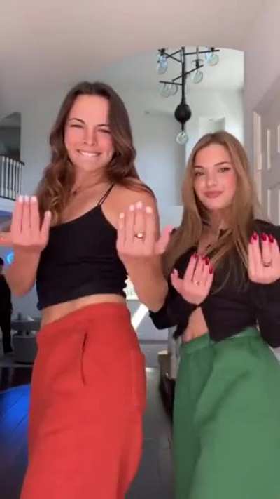 Both in sweatpants