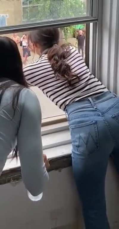 Jenna bending over