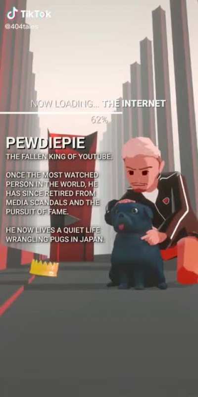 Internet loading screen:Pewdiepie
