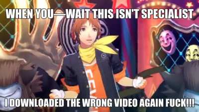 i wanted the funny dancing yu godammit!!!