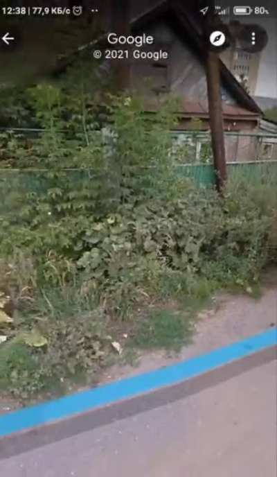 Google Streetview somewhere in Russia