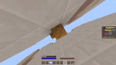 Oh yeah Minecraft