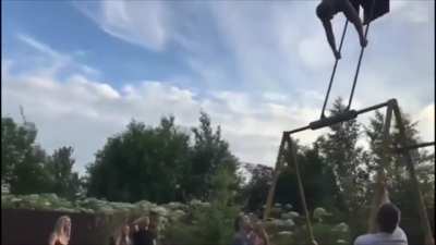 Hardest swing fail you’ll ever see