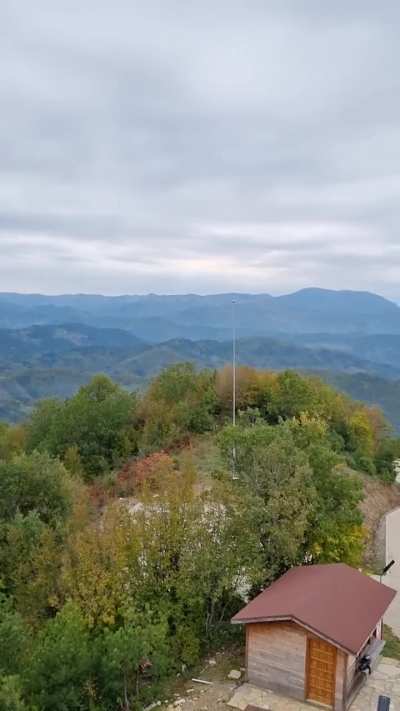 A mountain view in Kastamonu, Turkey
