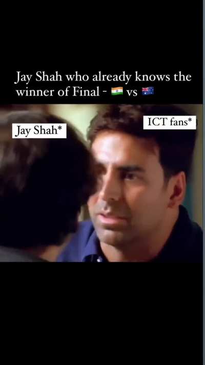 Jay Shah & ICT Fans right now 😂