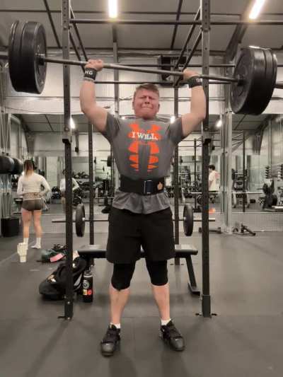 85kg PR Strict Press