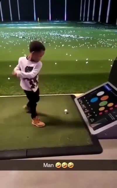 Golfing