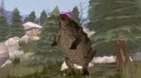 When you snap a T rex's ankle