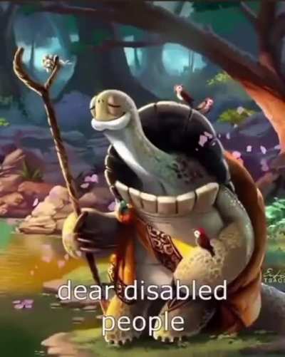 dear disabled people
