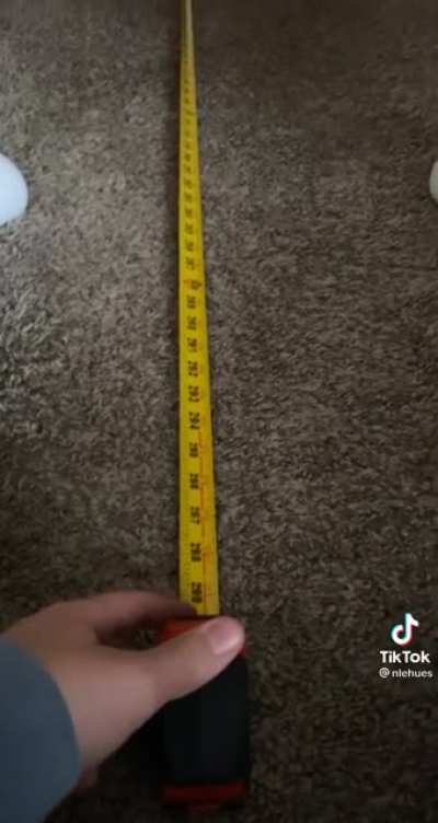 That’s a long tape measure