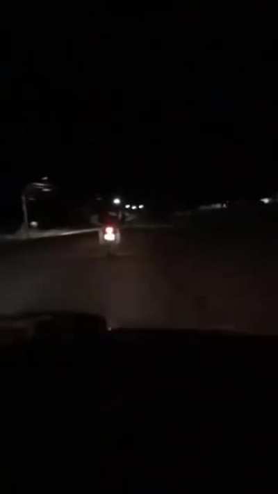 WCGW chase a motorcycle at high speed