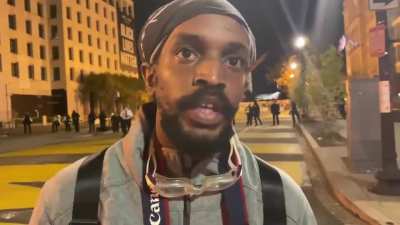 Washington D.C] A man who was at the 