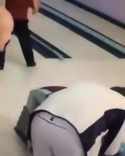 What the hell was the guy at the end even trying to do??