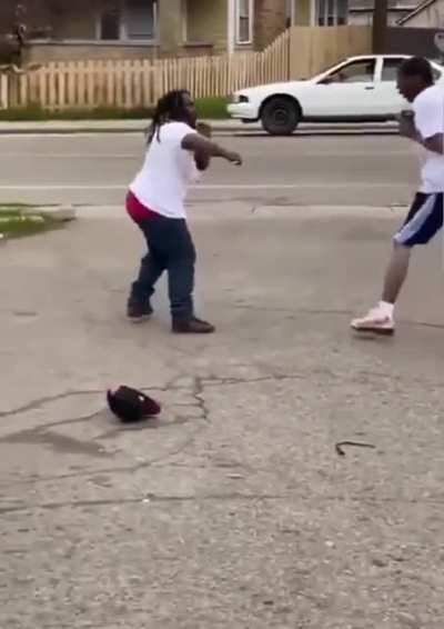 Very good comeback fight
