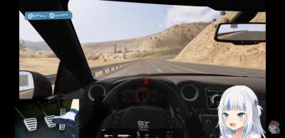 Very fast shark driving at incredible speed