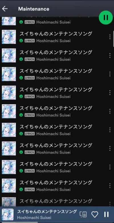 The perfect playlist ☄️